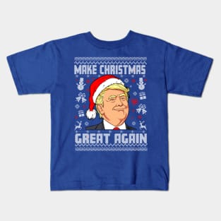 Trump Makes Christmas Great Again Kids T-Shirt